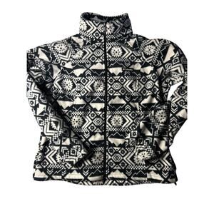 Columbia XL Aztec Nordic Snowflake Full Zip Fleece Jacket